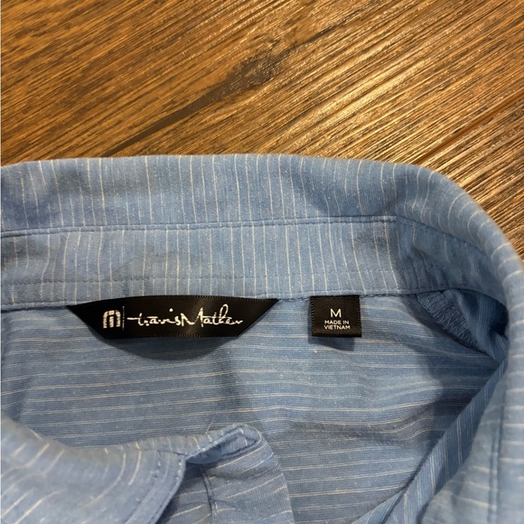 Travis Mathew Men Pima Blend Polo Shirt Medium Short Sleeve Golf Casual Wear Fit - Picture 3 of 5